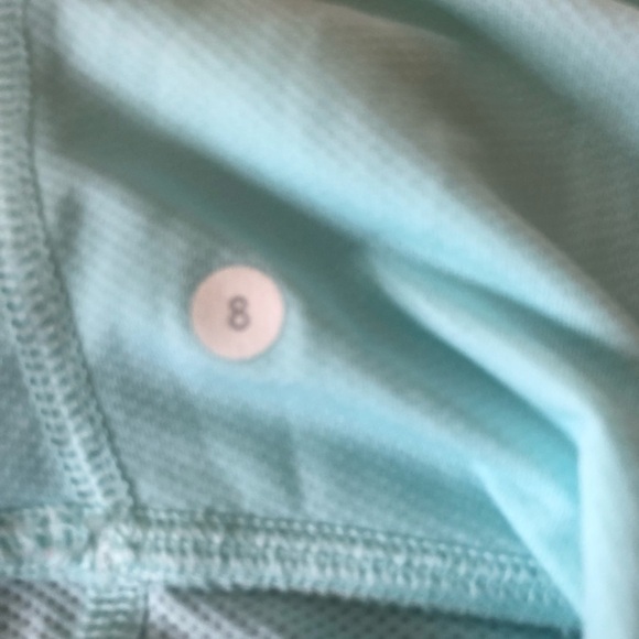 Lululemon Athletica Drawstring Flow Y Tank   Size 8 Mint Green Active Yoga - Picture 4 of 5